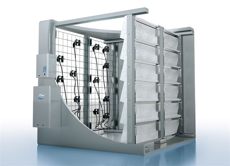 وحدت Condair DL هجينة للترطيب بالرش والتبخير